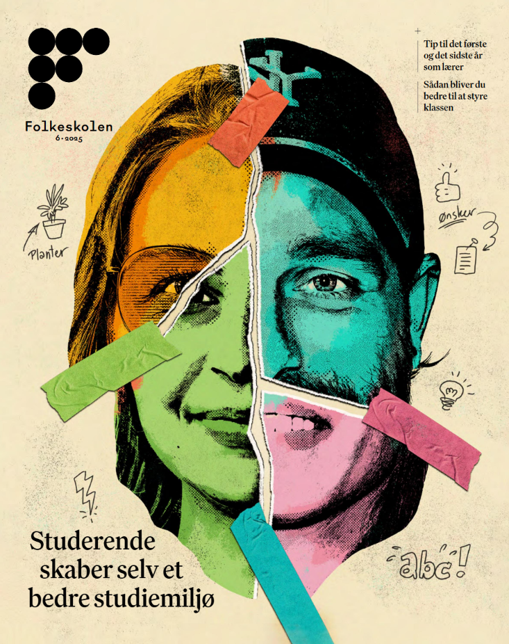 Forsiden af fagbladet Folkeskolen